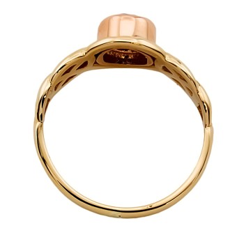 9ct 2-tone Gold Clogau Ring size K